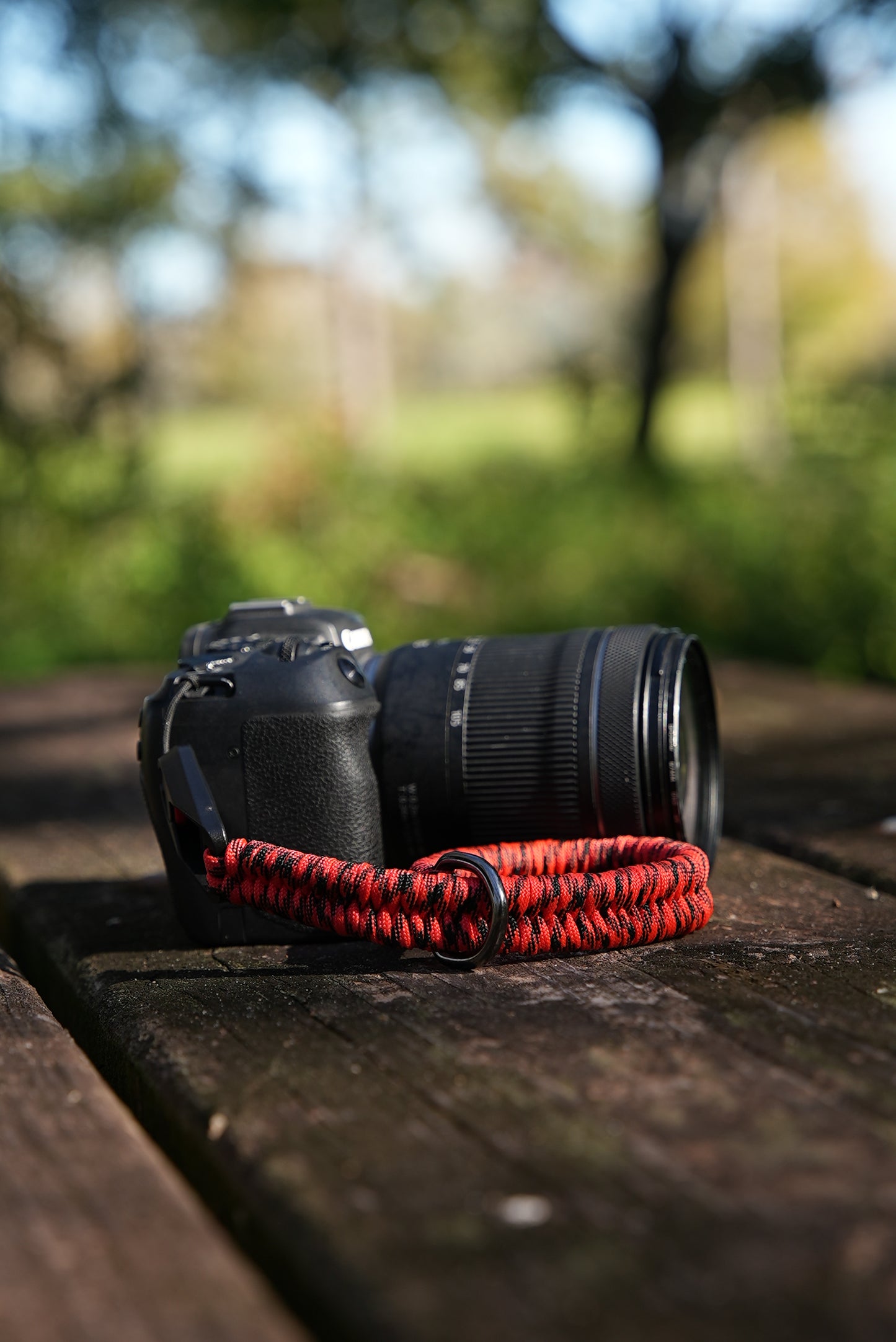 Burnt Orange PNG Camera-Strap